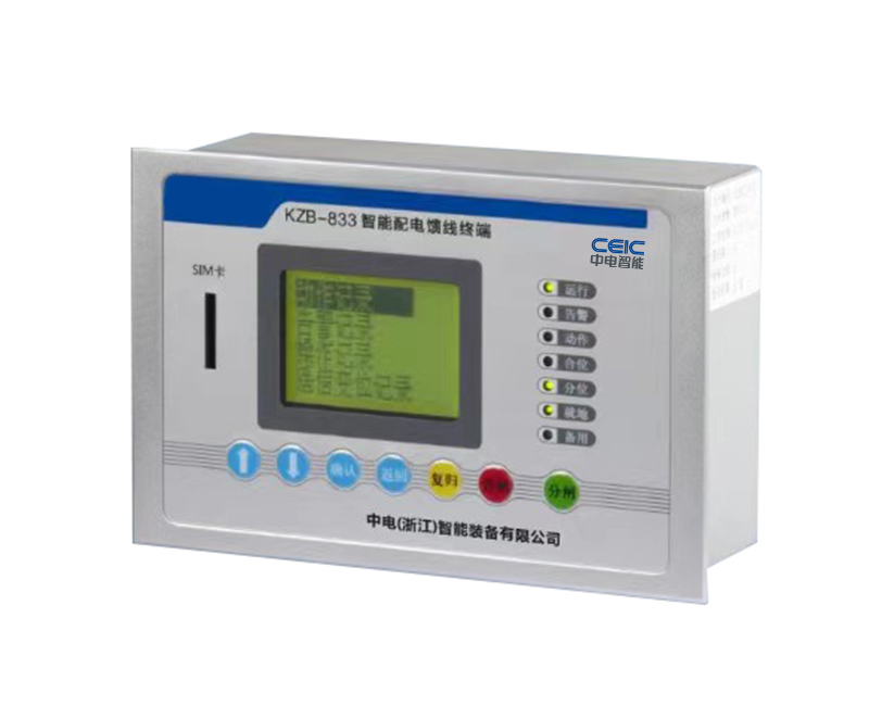 KZB-833-智能(néng)分(fēn)界開(kāi)關控制(zhì)器(qì)-面闆式FTU